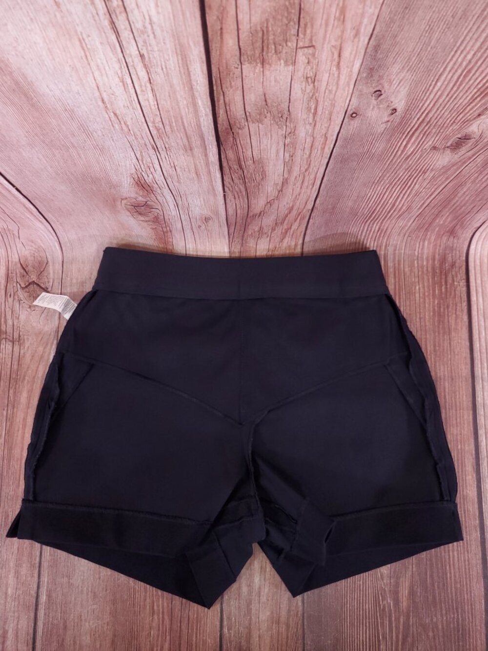 *READ* NWT Spanx Womens Size XS Polished 4" Shorts Pull On Navy Blue 20368R - Picture 4 of 16